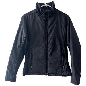 Burton Heaters Women's Medium Zip Up jacket Black Flexible Breathable Excellent